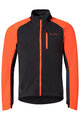 VAUDE Cyklistická větruodolná bunda - POSTA SOFTSHELL VI - červená/černá