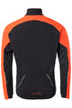 VAUDE Cyklistická větruodolná bunda - POSTA SOFTSHELL VI - červená/černá