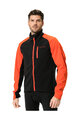 VAUDE Cyklistická větruodolná bunda - POSTA SOFTSHELL VI - červená/černá