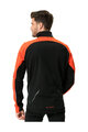 VAUDE Cyklistická větruodolná bunda - POSTA SOFTSHELL VI - červená/černá