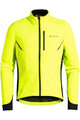 VAUDE Cyklistická větruodolná bunda - KURO SOFTSHELL - žlutá/černá