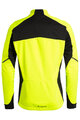 VAUDE Cyklistická větruodolná bunda - KURO SOFTSHELL - žlutá/černá