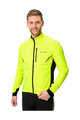 VAUDE Cyklistická větruodolná bunda - KURO SOFTSHELL - žlutá/černá