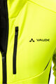VAUDE Cyklistická větruodolná bunda - KURO SOFTSHELL - žlutá/černá
