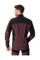 VAUDE Cyklistická větruodolná bunda - KURO SOFTSHELL - hnědá/černá