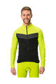 VAUDE Cyklistický dres s dlouhým rukávem zimní - POSTA LS - žlutá/černá