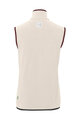 VAUDE Cyklistická vesta - ROSEMOOR FLEECE - ivory/žlutá