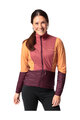 VAUDE Cyklistická zateplená bunda - KURO INSULATION - oranžová/bordó