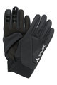 VAUDE Cyklistické rukavice dlouhoprsté - KURO WARM - černá