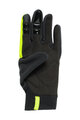 VAUDE Cyklistické rukavice dlouhoprsté - KURO WARM - černá/žlutá