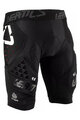 LEATT spodky s chrániči - IMPACT SHORTS 3DF 4.0 - černá/bílá