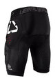 LEATT spodky s chrániči - IMPACT SHORTS 3DF 4.0 - černá/bílá