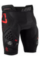 LEATT spodky s chrániči - IMPACT SHORTS 3DF 5.0 - černá/červená