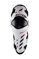 LEATT chrániče na kolena -  KNEE & SHIN GUARD DUAL AXIS - bílá