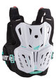 LEATT chránič na záda a hrudník - CHEST PROTECTOR 4.5 WOMEN - černá/bílá/zelená