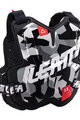 LEATT chránič na záda a hrudník - CHEST PROTECTOR 1.5 TORQUE - černá/bílá/červená
