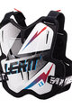 LEATT chránič na záda a hrudník - CHEST PROTECTOR 1.5 TORQUE - černá/bílá