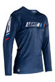 LEATT Cyklistický dres s dlouhým rukávem letní - MTB ENDURO 4.0 - modrá