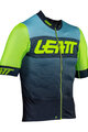 LEATT Cyklistický dres s krátkým rukávem - MTB ENDURANCE 6.0 - zelená/modrá