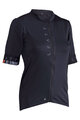 LEATT Cyklistický dres s krátkým rukávem - MTB ENDURANCE 5.0 W - černá