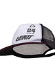 LEATT Cyklistická čepice - TRUCKER - černá/bílá