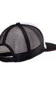 LEATT Cyklistická čepice - TRUCKER - černá/bílá