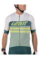 LEATT Cyklistický dres s krátkým rukávem - MTB ENDURANCE 6.0 - zelená/šedá