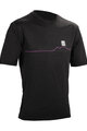 LEATT Cyklistický dres s krátkým rukávem - MTB TRAIL 1.0 - černá