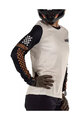 LEATT Cyklistický dres s dlouhým rukávem letní - MTB ENDURO 4.0 W - bílá/černá