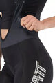 LEATT Cyklistické kalhoty krátké s laclem - BIB MTB ENDURANCE 6.0 W - černá