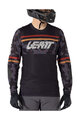 LEATT Cyklistický dres s dlouhým rukávem letní - MTB GRAVITY 4.0 - černá