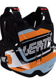 LEATT chránič na záda a hrudník - CHEST PROTECTOR TORQUE 1.5 - černá/oranžová