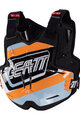 LEATT chránič na záda a hrudník - CHEST PROTECTOR TORQUE 1.5 - černá/oranžová