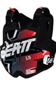 LEATT chránič na záda a hrudník - CHEST PROTECTOR TORQUE 1.5 - černá/červená
