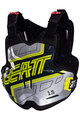 LEATT chránič na záda a hrudník - CHEST PROTECTOR TORQUE 1.5 - černá/žlutá