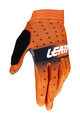 LEATT Cyklistické rukavice dlouhoprsté - MTB 1.0 GRIPR - oranžová