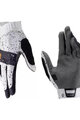 LEATT Cyklistické rukavice dlouhoprsté - MTB 1.0 GRIPR W - bílá/černá