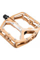 LEATT pedály - ALLMTN 6.0 FLAT WIDE 114X107MM - bronzová