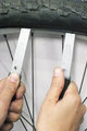 SUPER B montpáka - TIRE LEVER TB-TL20 - stříbrná/černá