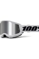 100% SPEEDLAB Cyklistické brýle - STRATA 2 - bílá/černá/stříbrná