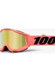 100% SPEEDLAB Cyklistické brýle - ACCURI - růžová/černá/zlatá