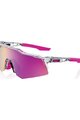 100% SPEEDLAB Cyklistické brýle - SPEEDCRAFT XS - transparentní/fialová