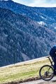 ALÉ Cyklistické kalhoty dlouhé s laclem - WINTER SOLID - modrá