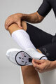 ALÉ Cyklistické návleky na tretry - WHIZZY SHOECOVER  - bílá