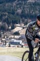 ALÉ Cyklistický dres s dlouhým rukávem zimní - FALENA PR-R - černá/vícebarevná