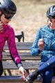 ALÉ Cyklistický dres s dlouhým rukávem zimní - PAPILLON PR-R - modrá