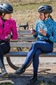 ALÉ Cyklistický dres s dlouhým rukávem zimní - PAPILLON PR-R - modrá