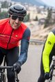 ALÉ Cyklistický dres s dlouhým rukávem zimní - LOGO PR-S - černá/žlutá
