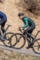 ALÉ Cyklistický dres s dlouhým rukávem zimní - LOGO PR-S - modrá