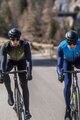 ALÉ Cyklistická větruodolná bunda - MAGNETE PR-S - černá/žlutá
